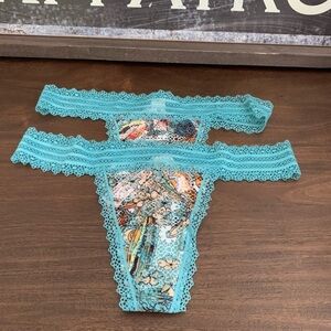 Dream angels lace cotton panties. - NWT